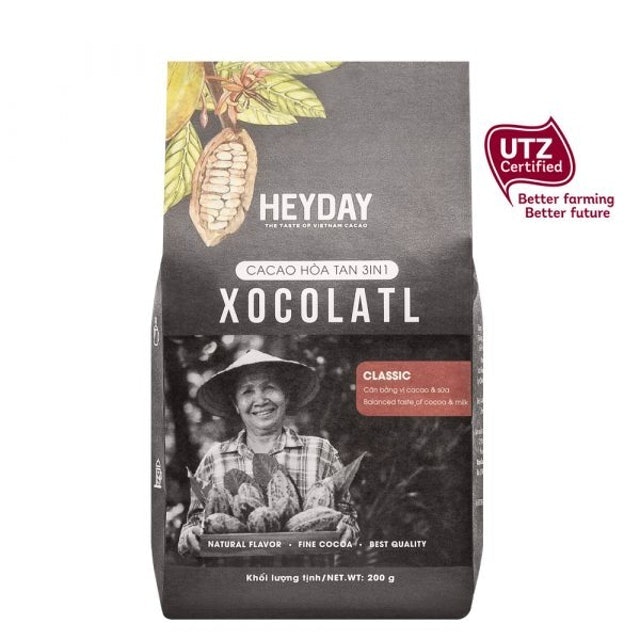 Bột Cacao Sữa Xocolatl HeyDay 2
