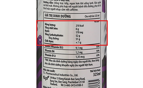 Chọn Loại Bổ Sung Tối Đa 400 mg Caffein Và Không Bổ Sung Quá 10% Lượng Calo Từ Đường Nạp Vào Cơ Thể