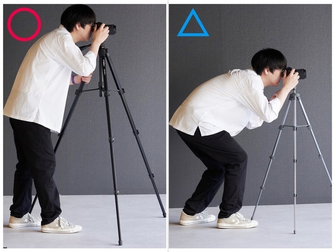 Chọn Tripod Có Chiều Cao Ngang Tầm Mắt