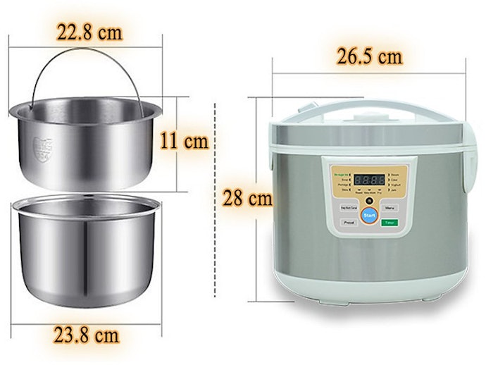 Kích Thước, Dung Tích Và Công Suất Phù Hợp