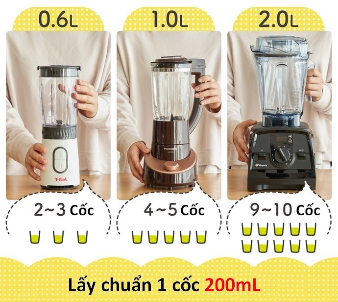 Lựa Chọn Theo Dung Tích