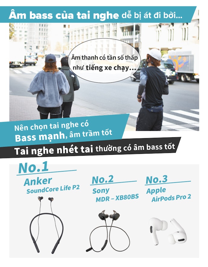 Ưu Tiên Tai Nghe Có Âm Bass Mạnh Mẽ Nếu Muốn Tận Hưởng Âm Nhạc Chất Lượng Cao