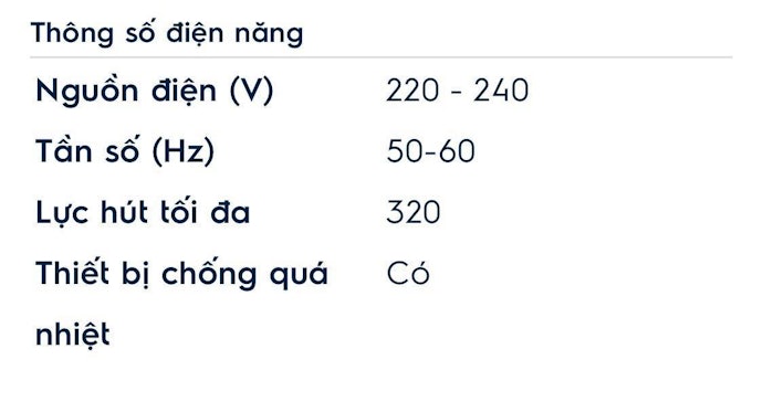Không Nên Quá Chú Trọng Công Suất Hút!