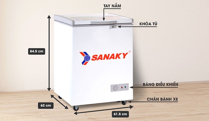 Kích Thước Tủ Đông Mini Có Phù Hợp Với Vị Trí Lắp Đặt