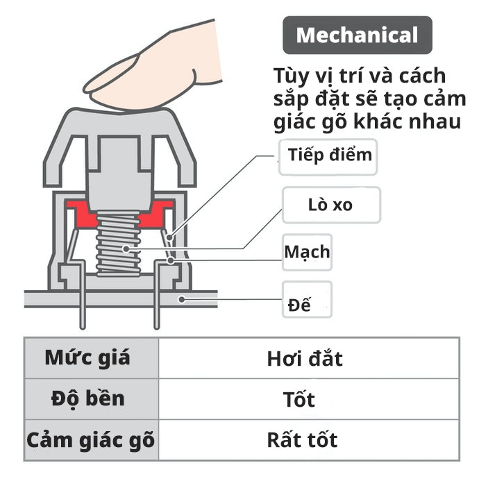 Bàn Phím Cơ: Mang Lại Cảm Giác Gõ Ưng Ý