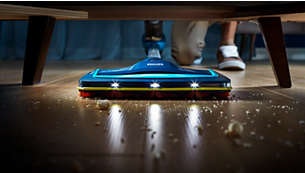 Đầu Hút Có Đèn LED & Khả Năng Xoay 180 Độ