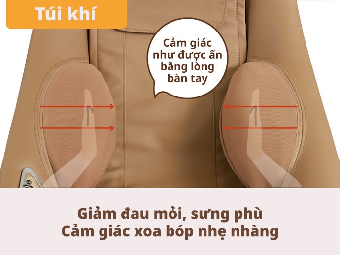 Hệ Thống Túi Khí Để Tránh Bị Ê Ẩm