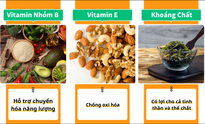 Chế Độ Ăn Kiêng: Chọn Loại Bổ Sung Thêm Khoáng Chất, Vitamin B, Vitamin E