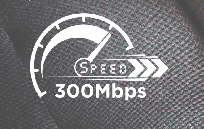 Truy Cập Thoải Mái Với Tốc Độ Từ 300 Mbps Trở Lên